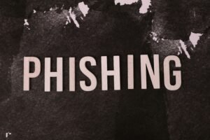 Business owner on the phone in an office after an employee clicked a phishing link