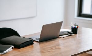 Business owner reviewing the results of simulated phishing tests with an IT provider